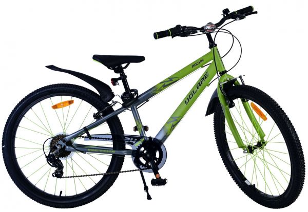 Volare Rocky Kinderfiets - Jongens - 24 inch - Groen - 7 versnellingen