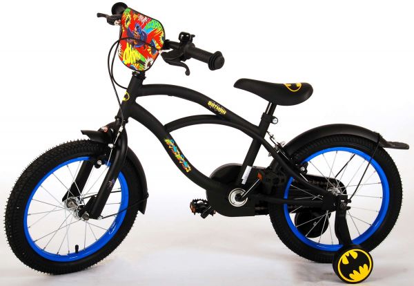 Batman Kinderfiets - Jongens - 16 inch - Zwart - 2 handremmen