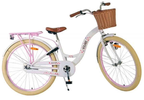 Volare Blossom Kinderfiets - Meisjes - 26 inch - Wit Volare Blossom Kinderfiets - Meisjes - 26 inch - Wit