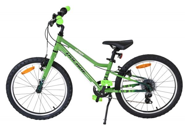 Volare Venom Kinderfiets - Jongens - 20 inch - Groen - 6 Speed - Twee handremmen