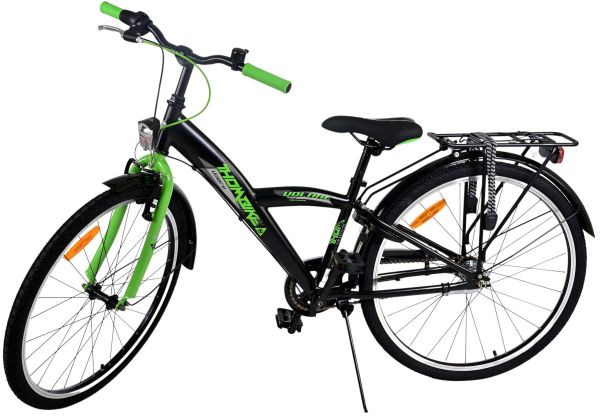 Volare Thombike Kinderfiets - Jongens - 26 inch - Zwart Groen - Shimano Nexus 3