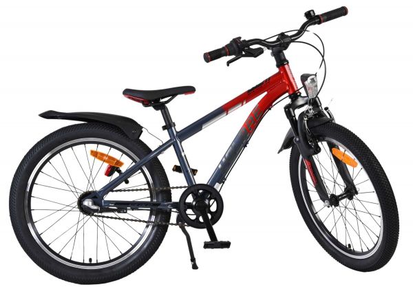 Volare XC Race Kinderfiets - 20 inch - Rood Grijs - Shimano Nexus 3