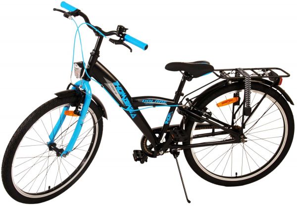 Volare Thombike Kinderfiets - Jongens - 24 inch - Zwart Blauw - Twee handremmen