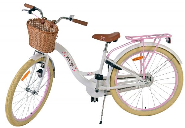 Volare Blossom Kinderfiets - Meisjes - 26 inch - Wit Volare Blossom Kinderfiets - Meisjes - 26 inch - Wit