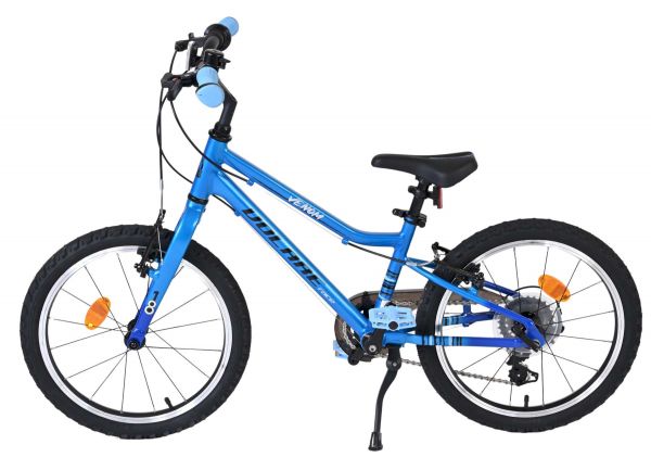 Volare Venom Kinderfiets - Jongens - 18 inch - Blauw - 6 Speed - Twee handremmen