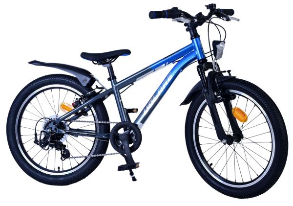 Volare XC Race Kinderfiets - 20 inch - Blauw Grijs - 7 versnellingen