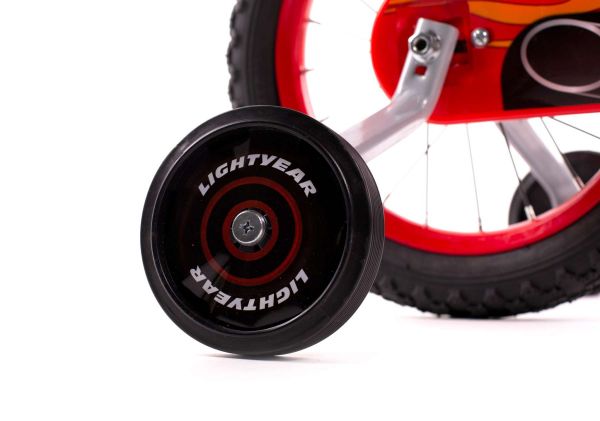 Disney Cars Kinderfiets - Jongens - 14 inch - Rood - Twee handremmen