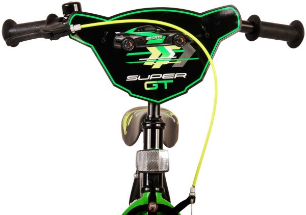 Volare Super GT Kinderfiets - Jongens - 14 inch - Groen - Twee handremmen