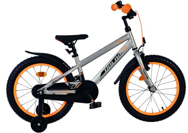 Volare Rocky Kinderfiets - Jongens - 18 inch - Grijs