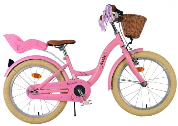 Volare Blossom Kinderfiets - Meisjes - 18 inch - Roze