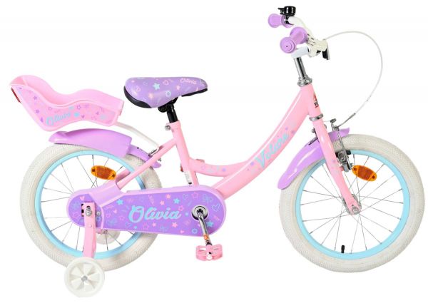 Volare Olivia Kinderfiets - Meisjes - 16 inch - Roze