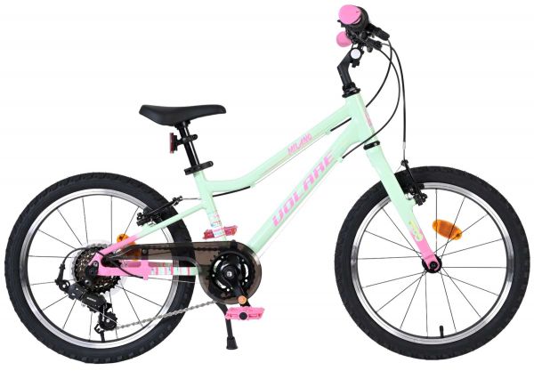 Volare Milano Kinderfiets - Meisjes - 18 inch - Mintgroen - Nexus 3