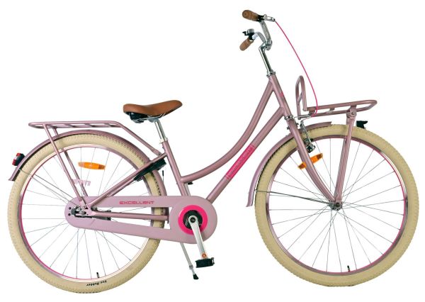 Volare Excellent Kinderfiets - Meisjes - 26 inch - Mat Roze