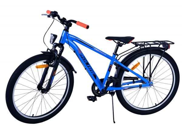 Volare Cross Kinderfiets - Jongens - 24 inch - Blauw - 3 versnellingen