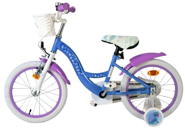 Disney Frozen 2 Kinderfiets - Meisjes - 16 inch - Blauw/Paars