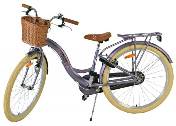 Volare Blossom Kinderfiets - Meisjes - 26 inch - Paars - Twee handremmen