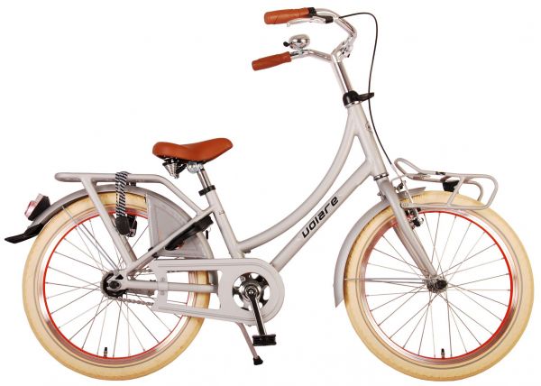 Volare Oma Classic Kinderfiets - Meisjes - 20 inch - Mat Zilver