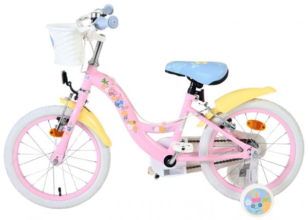 Disney Stitch Kinderfiets - Meisjes - 16 inch - Roze - Twee handremmen