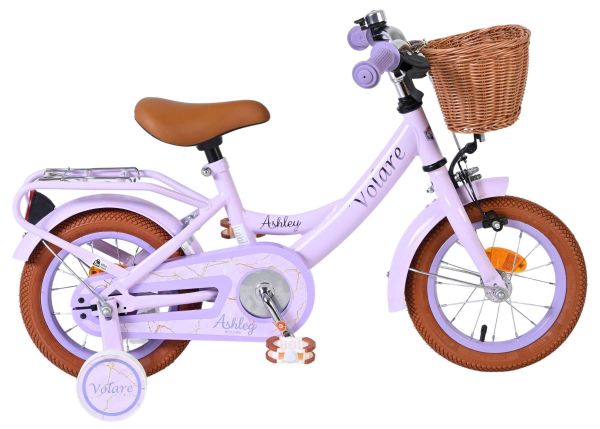Volare Ashley Kinderfiets - Meisjes - 12 inch - Lila