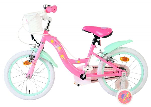 Barbie Kinderfiets - Meisjes - 16 inch - Roze - Twee handremmen