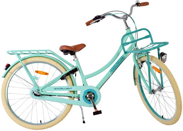 Volare Excellent Kinderfiets - Meisjes - 24 inch - Groen - 3 Versnellingen