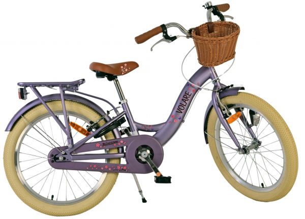 Volare Blossom Kinderfiets - Meisjes - 20 inch - Paars - Twee handremmen