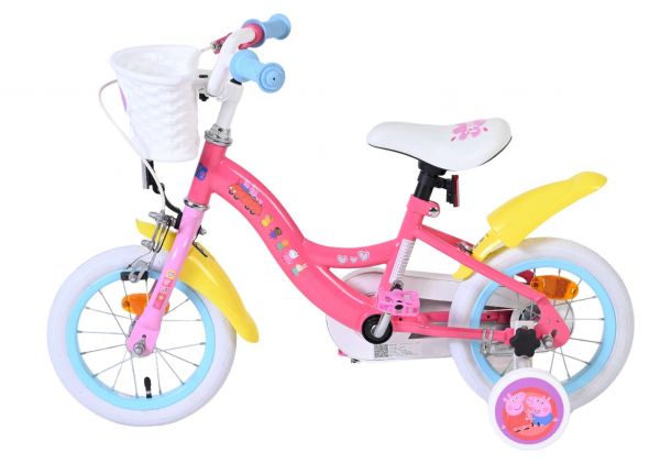 Peppa Kinderfiets - Meisjes - 12 inch - Roze