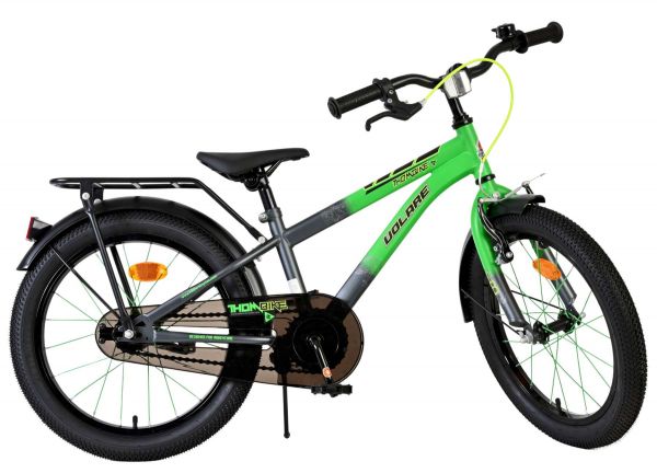 Volare Thombike Kinderfiets - Jongens - 18 inch - Groen Grijs