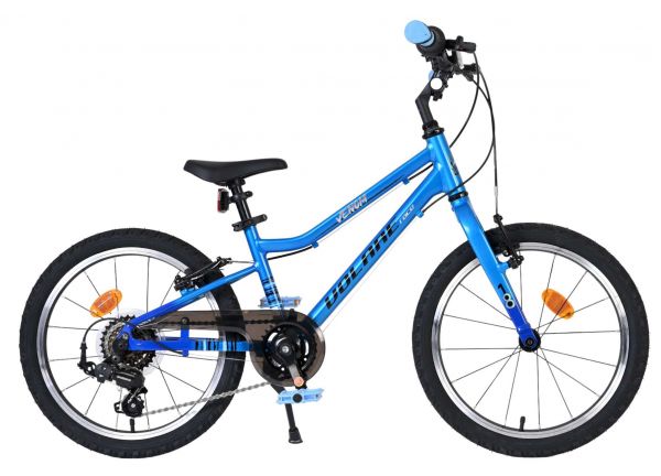 Volare Venom Kinderfiets - Jongens - 18 inch - Blauw - 6 Speed - Twee handremmen