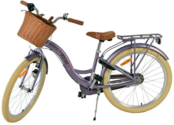 Volare Blossom Kinderfiets - Meisjes - 24 inch - Paars - 3 Versnellingen