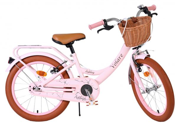 Volare Ashley Kinderfiets - Meisjes - 18 inch - Roze - Twee handremmen