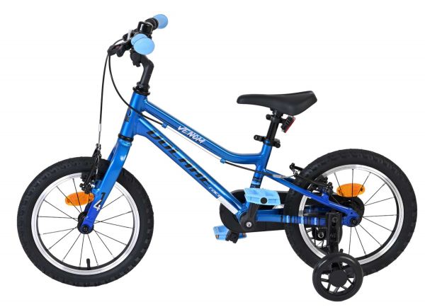 Volare Venom Kinderfiets - Jongens - 14 inch - Blauw - Twee handremmen