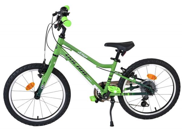 Volare Venom Kinderfiets - Jongens - 18 inch - Groen - 6 versnellingen