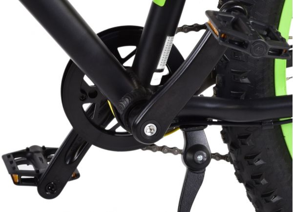 Volare Gradient Kinderfiets - Jongens - 26 inch - Zwart Geel Groen - 7 versnellingen