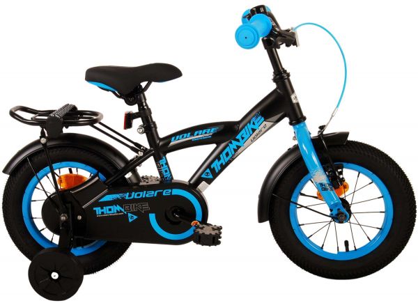 Volare Thombike Kinderfiets - Jongens - 12 inch - Zwart Blauw