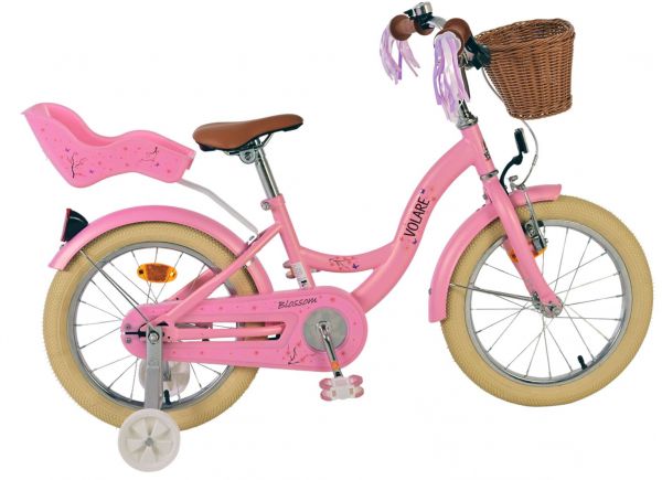 Volare Blossom Kinderfiets - Meisjes - 16 inch - Roze