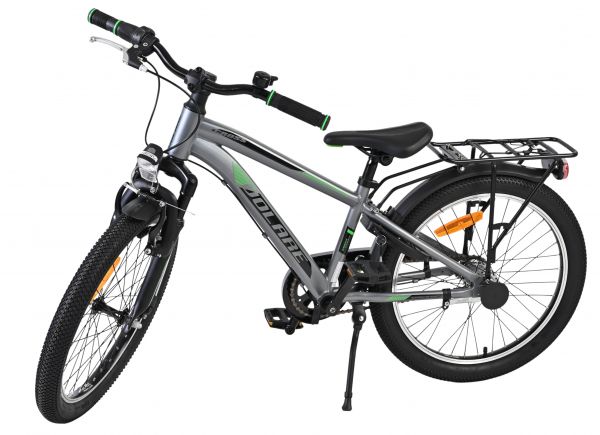 Volare Cross Kinderfiets - Jongens - 20 inch - Grijs - 3 versnellingen