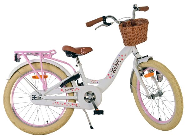 Volare Blossom Kinderfiets - Meisjes - 20 inch - Wit