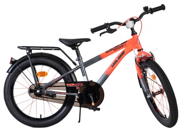 Volare Thombike Kinderfiets - Jongens - 18 inch - Oranje Grijs