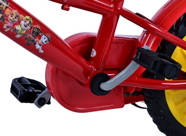 Paw Patrol Kinderfiets - Jongens - 12 inch - Rood