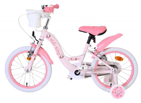 Hello Kitty Kinderfiets - Meisjes - 16 inch - Roze - Twee Handremmen