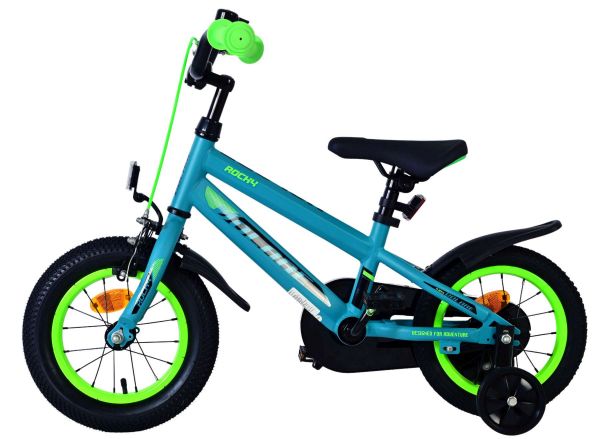 Volare Rocky Kinderfiets - Jongens - 12 inch - Groen Volare Rocky Kinderfiets - Jongens - 12 inch - Groen