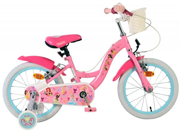 Disney Princess Kinderfiets - Meisjes - 16 inch - Roze - Twee Handremmen Disney Princess Kinderfiets - Meisjes - 16 inch - Roze - Twee Handremmen