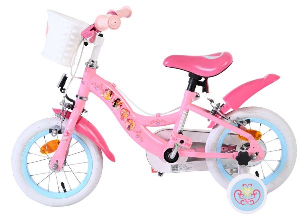 Disney Princess Kinderfiets - Meisjes - 12 inch - Roze - Twee Handremmen
