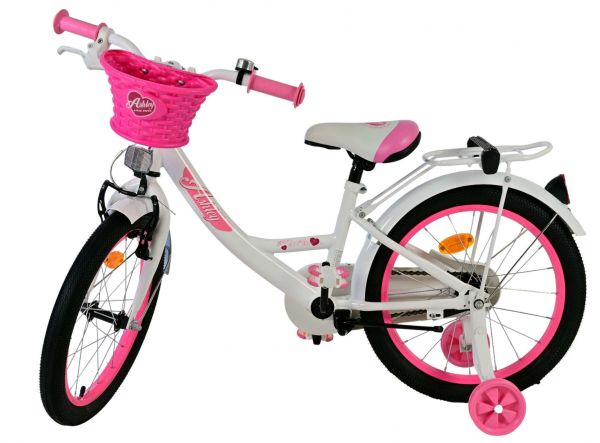 Volare Ashley Kinderfiets - Meisjes - 18 inch - Wit
