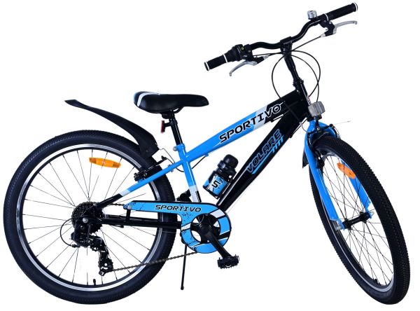 Volare Sportivo Kinderfiets - Jongens - 24 inch - Blauw - 7 versnellingen