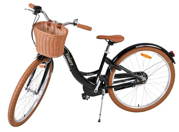 Volare Ashley Kinderfiets - Meisjes - 26 inch - Zwart - Shimano Nexus 3