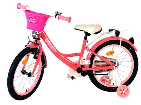 Volare Ashley Kinderfiets - Meisjes - 18 inch - Roze/Rood