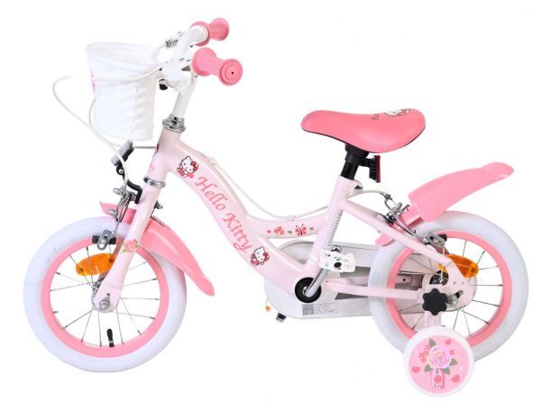 Hello Kitty Kinderfiets - Meisjes - 12 inch - Roze - Twee handremmen