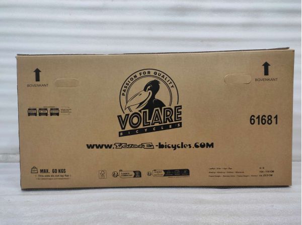 Volare Unicorn Kinderfiets - Meisjes - 16 inch - Groen